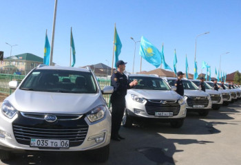 Спасателям Атырауской области вручили новую технику