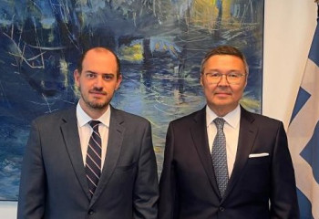 Greek FM gets acquainted with State-of-the-Nation of President of Kazakhstan