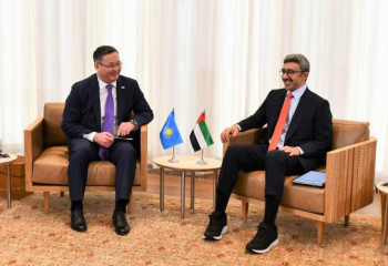 Казахстан и Эмираты нацелены увеличить товарооборот до 1 млрд долларов