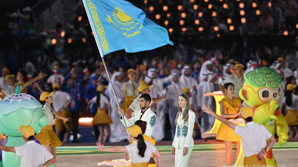 Казахстанская делегация приняла участие в торжественной церемонии открытия XIX Азиатских Игр