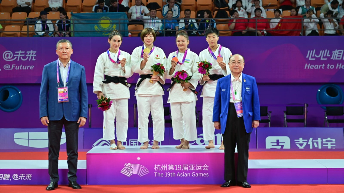 Kazakh judoka wins silver at 2023 Asian Games finals