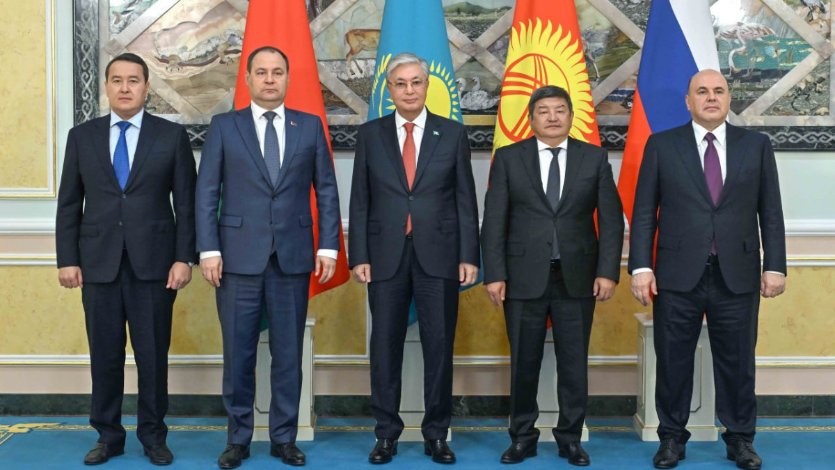 President Tokayev meets Heads of Russian, Belarusian and Kyrgyz Governments