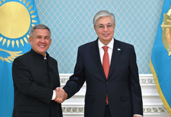 Мемлекет басшысы Татарстан раисын қабылады