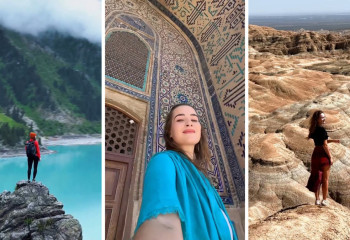 Тревел блогер из Германии восхитилась Казахстаном