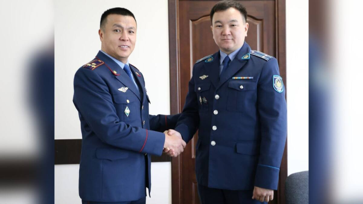 Назначен первый заместитель начальника департамента полиции Актюбинской области