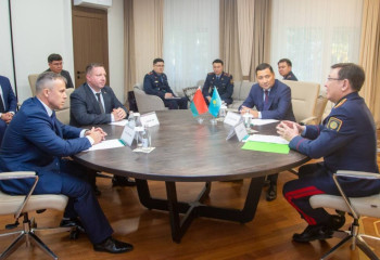 МВД Казахстана и Беларуси обменялись опытом в сфере охраны