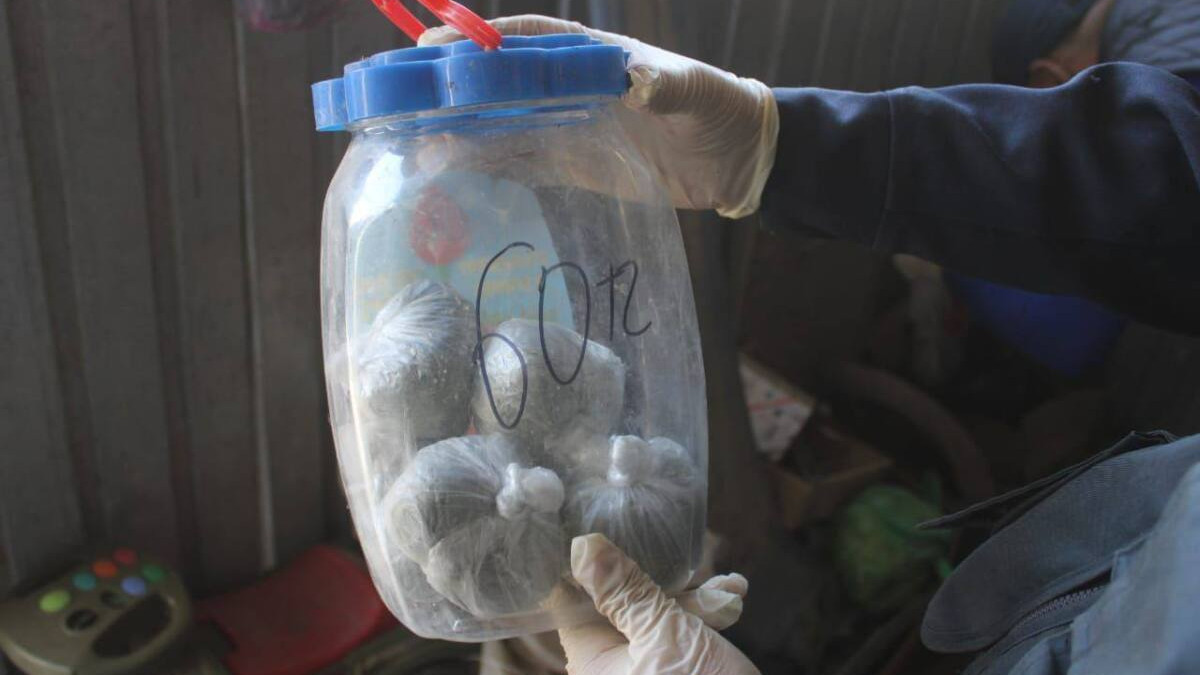 Полкилограмма наркотиков хранил сельчанин в Кызылординской области