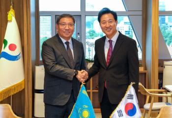 Ерболат Досаев и мэр Сеула обсудили вопросы развития цифровизации и транспортной инфраструктуры