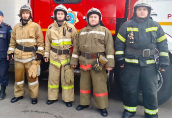 Петропавлда өрт сөндірушілер 12 адамды құтқарып қалды