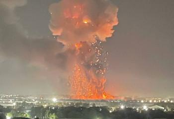 Ташкент әуежайында жойқын жарылыс болды