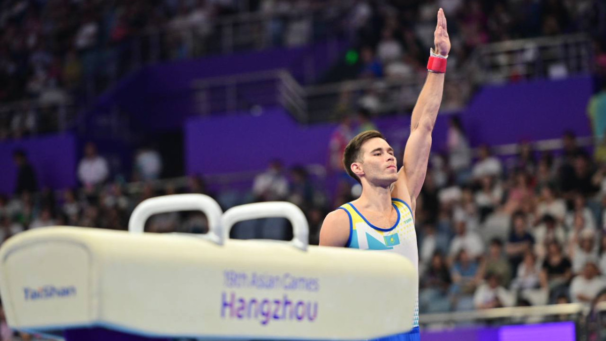 Нариман Курбанов выиграл бронзовую медаль Азиады в спортивной гимнастике