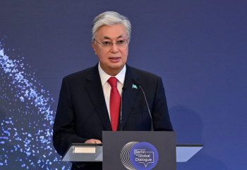 Токаев выступил на форуме Berlin Global Dialogue