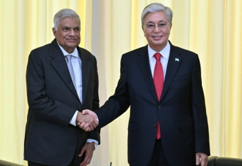 Мемлекет басшысы Шри-Ланка Президенті Ранил Викрамасингхемен кездесті