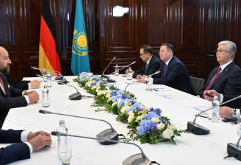 Глава государства встретился с руководителями ряда германских компаний