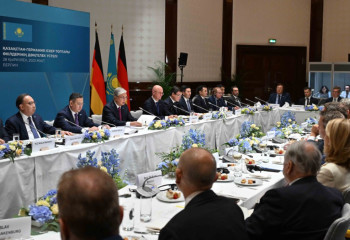 Президент Германия бизнесмендерін Қазақстанға инвестиция салуға шақырды