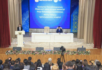 Аида Балаева Жетісу облысының жұртшылығымен кездесті