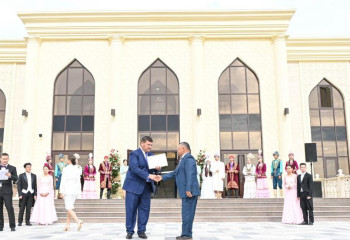 В Кызылорде открылся дворец бракосочетания