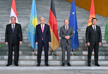 Касым-Жомарт Токаев принял участие во встрече глав государств Центральной Азии с Канцлером Германии Олафом Шольцем