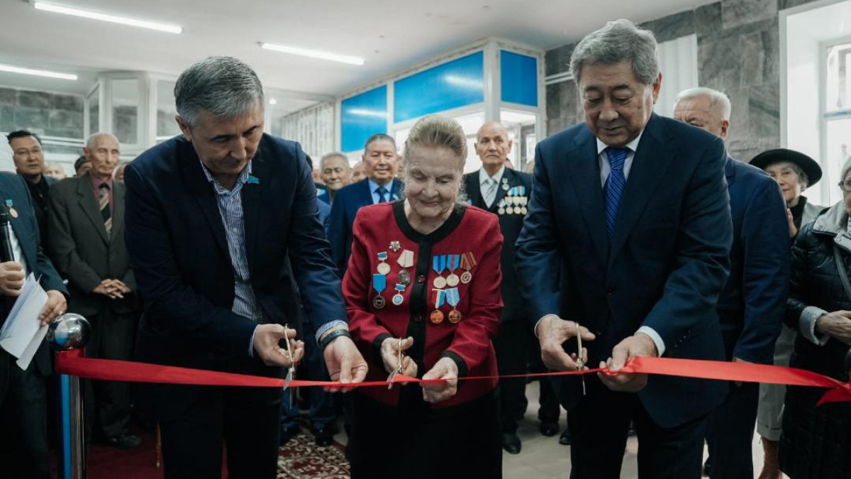 Центр ветеранов открылся в Абайской области