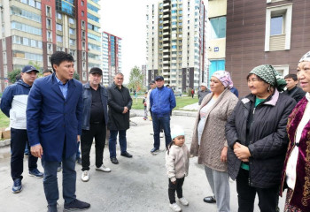 Өрттен кейін «Ақкент» ТК пәтерлерін жөндеу жұмыстары мерзімінде аяқталды