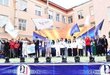 В Университете Дулати прошло посвящение первокурсников в студенты