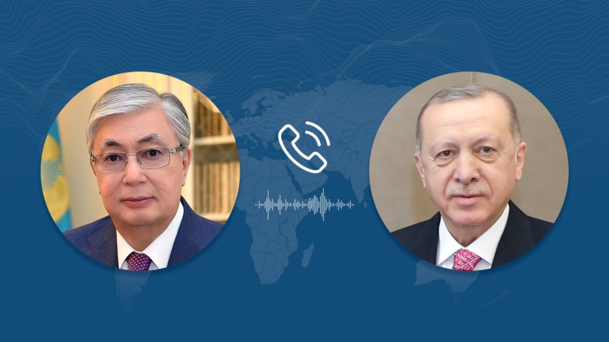Состоялся телефонный разговор Токаева и Эрдогана