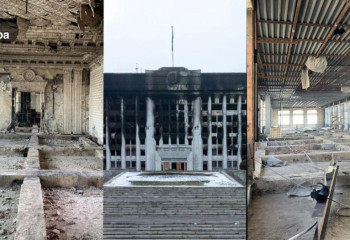 Здание акимата Алматы восстановили после «январских событий»: теперь ему не страшен пожар и землетрясение в 10 баллов