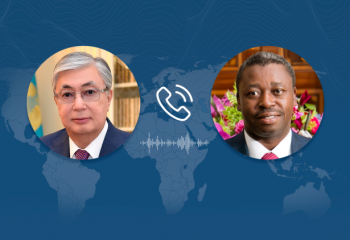 Tokayev holds telephone conversation with the President of the Republic of Togo Faure Gnassingbé