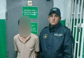 В Алматинской области полицейские задержали подозреваемого в изнасиловании девочки