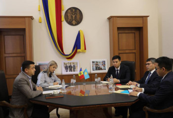 Ambassador of Kazakhstan met with the Minister of Internal Affairs of Moldova