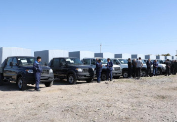 Жамбылдағы ветеринариялық мекемелерге жаңа қызметтік көліктер берілді