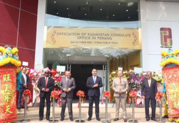 Kazakhstan strengthens ties with Malaysia with Honorary Consulate in Penang