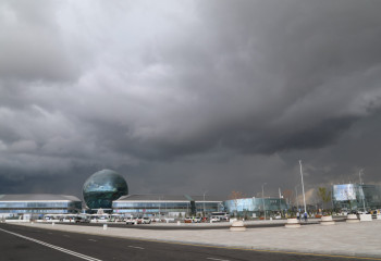 Дожди и мокрый снег: штормовое предупреждение объявлено в нескольких регионах Казахстана