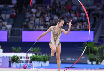 Қазақстанның көркем гимнастикадан құрамасы - Азиаданың күміс жүлдегері