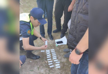 Психотропное вещество хранил у себя житель Туркестанской области