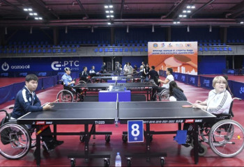 Елордада пара үстел теннисінен турнир өтті