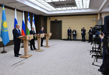 Тоқаев Ресей газын Өзбекстанға тасымалдау жобасын іске қосу рәсіміне қатысты