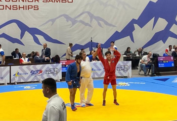 Қазақстандық самбошы әлем чемпионатында қола жүлдегер атанды