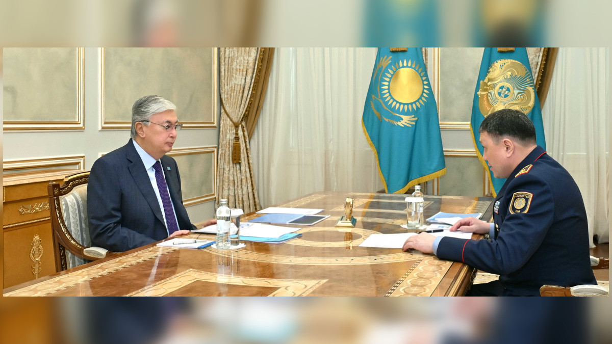 В Казахстане отмечено повышение уровня безопасности на улицах – глава МВД отчитался перед Президентом