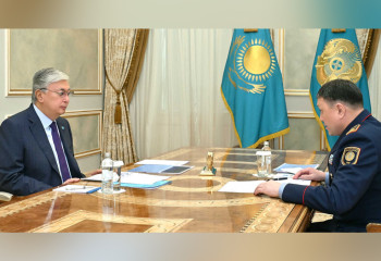 Есірткімен күрес, кісі өлімі, қарақшылық. Ішкі істер министрі Президентке есеп берді