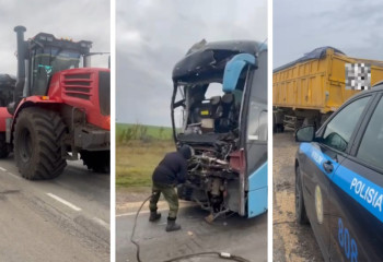 Қостанай облысында рейстік автобус пен жүк көлігі соқтығысты