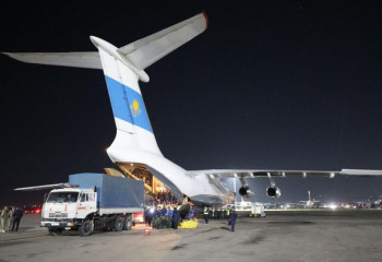 Отряд казахстанских спасателей вылетел в Афганистан для помощи в ликвидации последствий землетрясения