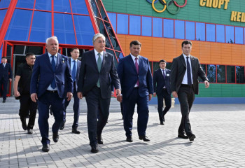 President arrives in Kyzylorda region for working visit