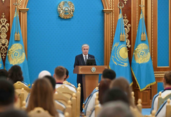 Касым-Жомарт Токаев выступил перед призёрами Азиады