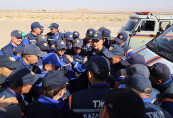 Казахстанскими спасателями разобрано 76 участков в Афганистане