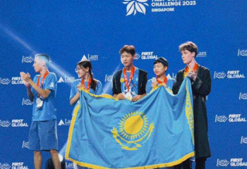 National team of Kazakhstan became the world champion in robotics with a record