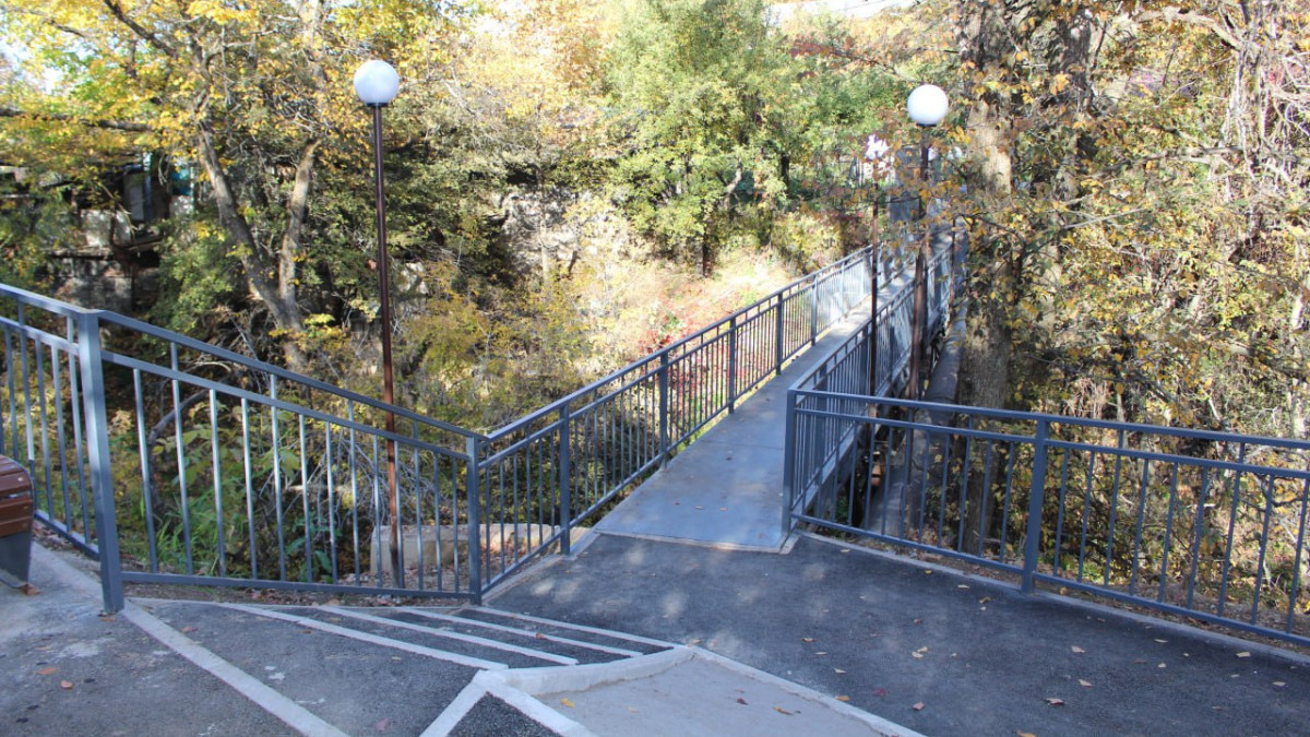 New bridge built in Almaty