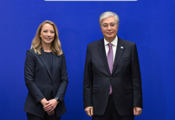 Tokayev holds talks with Vice President of StarLink Business Operations at SpaceX