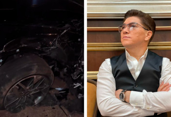 Әнші Сәкен Майғазиев жол апатына түсті