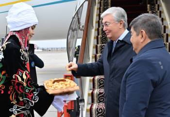 Касым-Жомарт Токаев прибыл в Бишкек